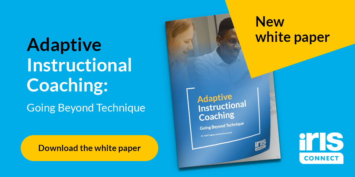 White Paper - Adaptive Instructional Coaching | IRIS Connect