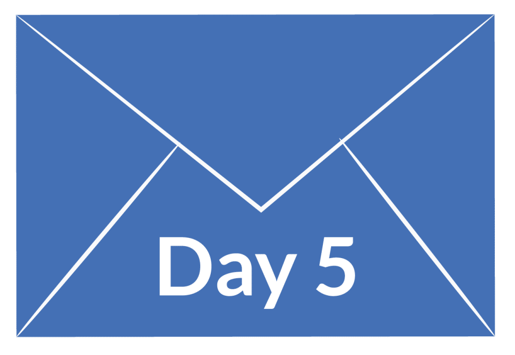 Day 5 Envelope