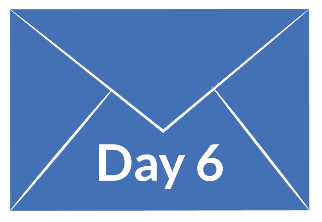 Day 6 Envelope