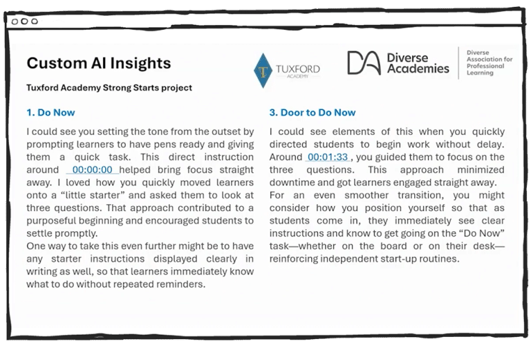 AI Insights | IRIS Connect UK