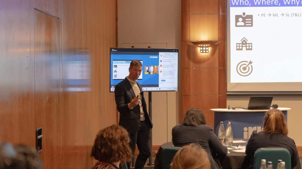 Dr Chris Baker at the CPD Exchange London 2025