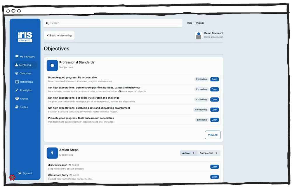 Large Scale Providers | IRIS Connect for ITT