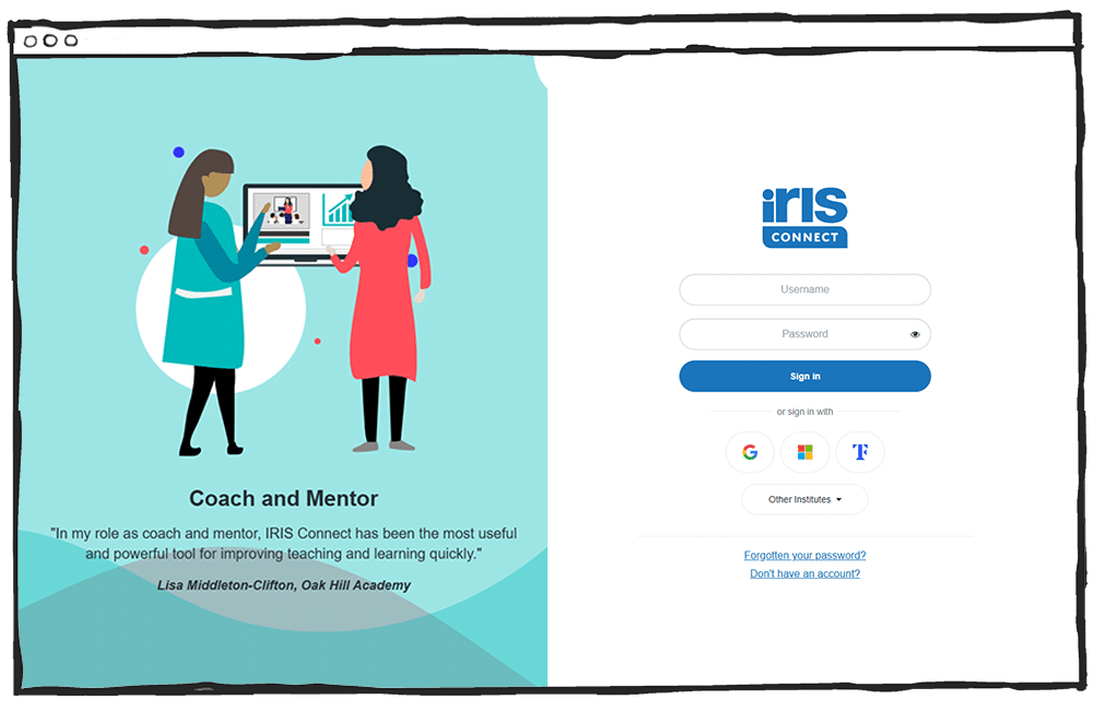 Universities | IRIS Connect for ITT