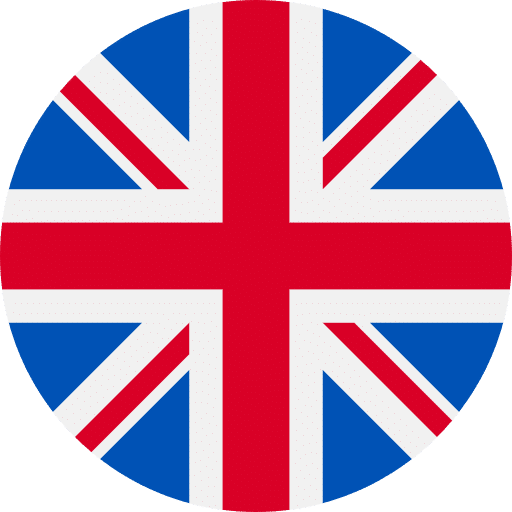 UK Flag in Circle