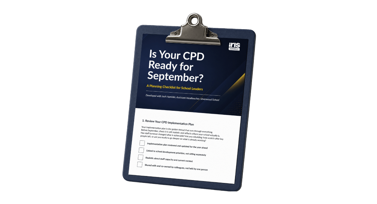 CPD Planning Checklist - no background